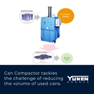 Yuken Europe's 18L Can Compactor