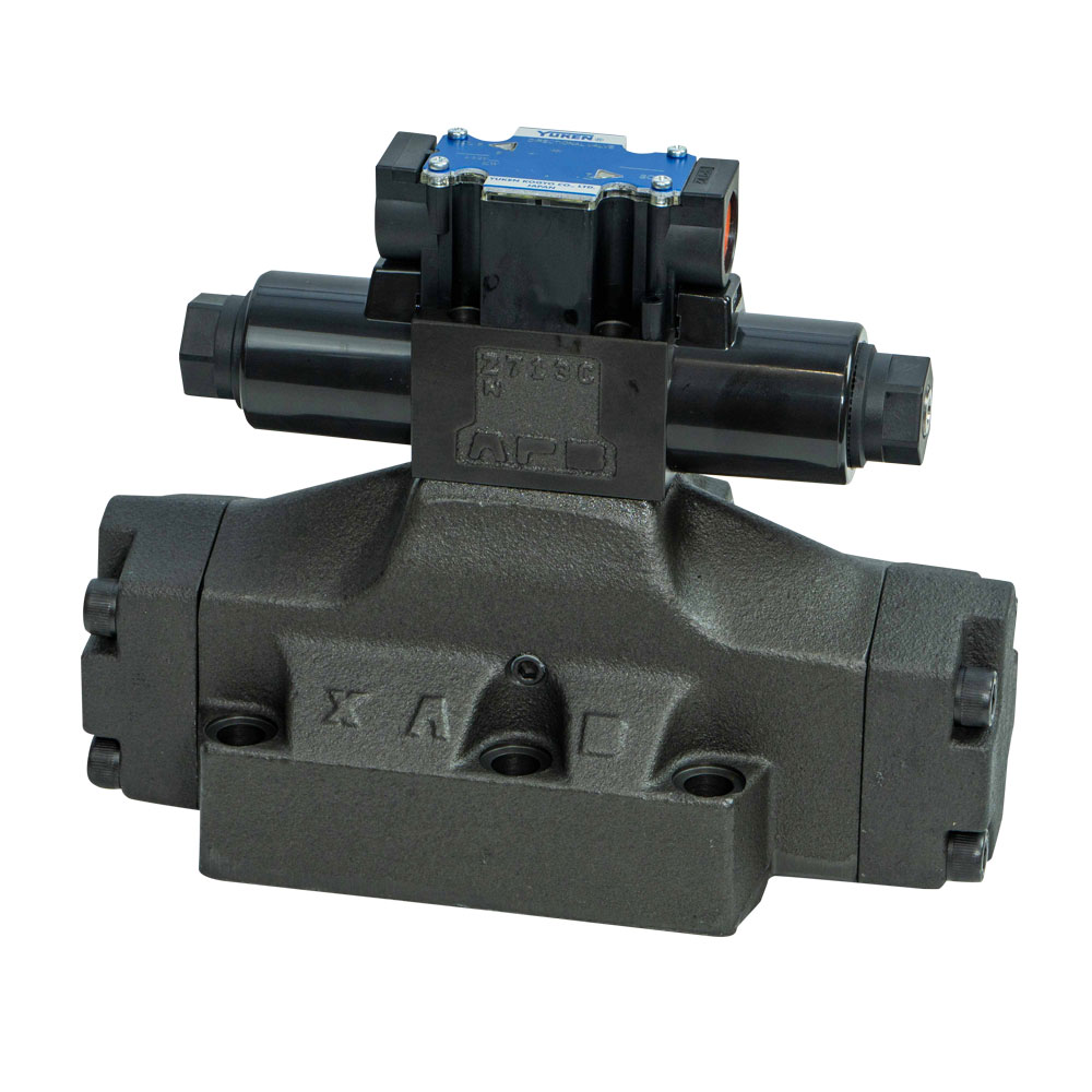 3 Position - DSHG-06 - Solenoid Controlled Pilot Operated Directional Valves - Cetop 8 (NG25)
