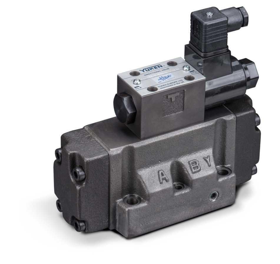 2 Position - DSHG-01 - Solenoid Controlled Pilot Operated Directional Valves - Cetop 3 (NG6)
